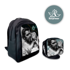 Kit São José - Mochila e Bolsa Transversal / Porta-Bíblia Kit São José - Mochila e Bolsa Transversal / Porta-Bíblia